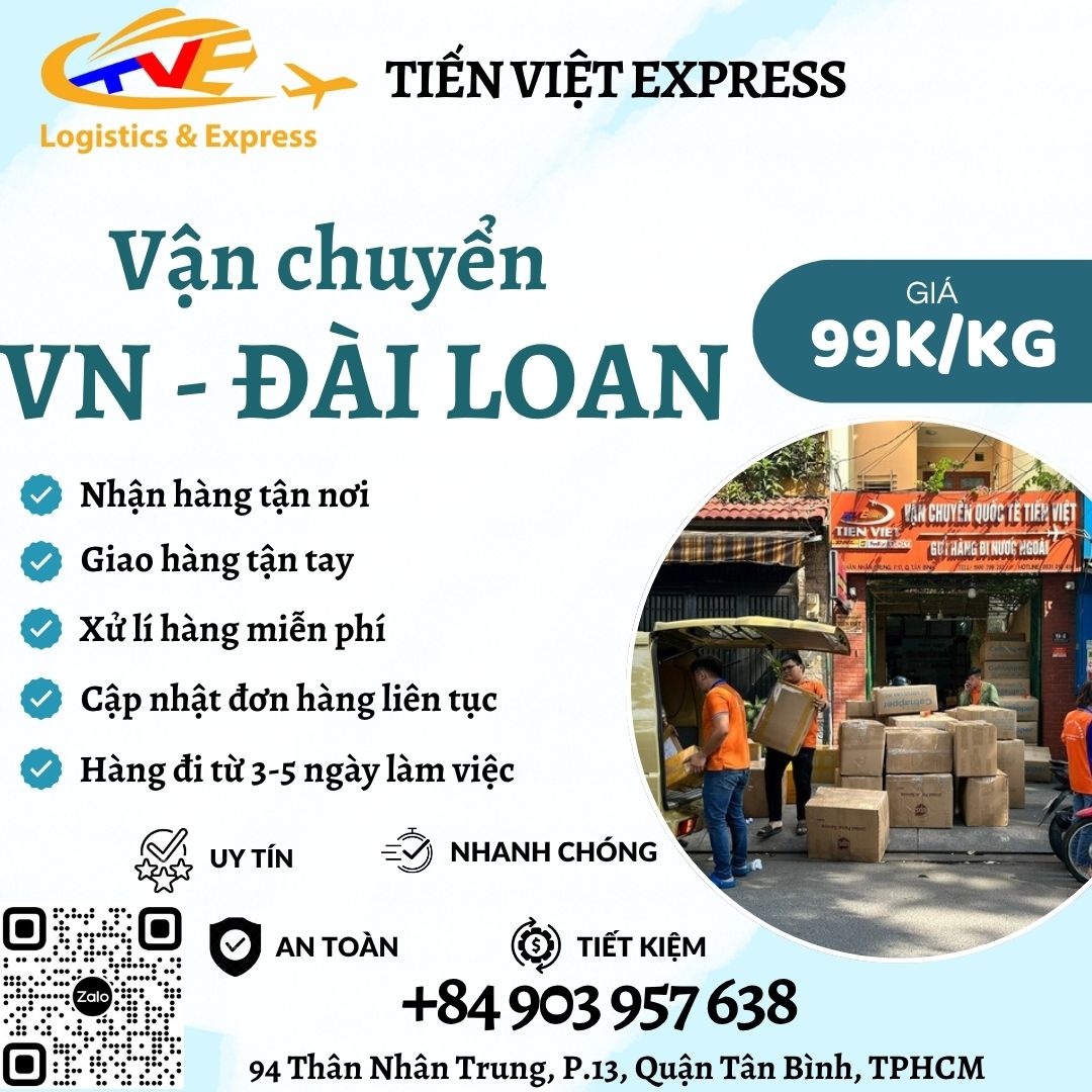 Gửi hàng đi Đào Loan - Tiến Việt Express